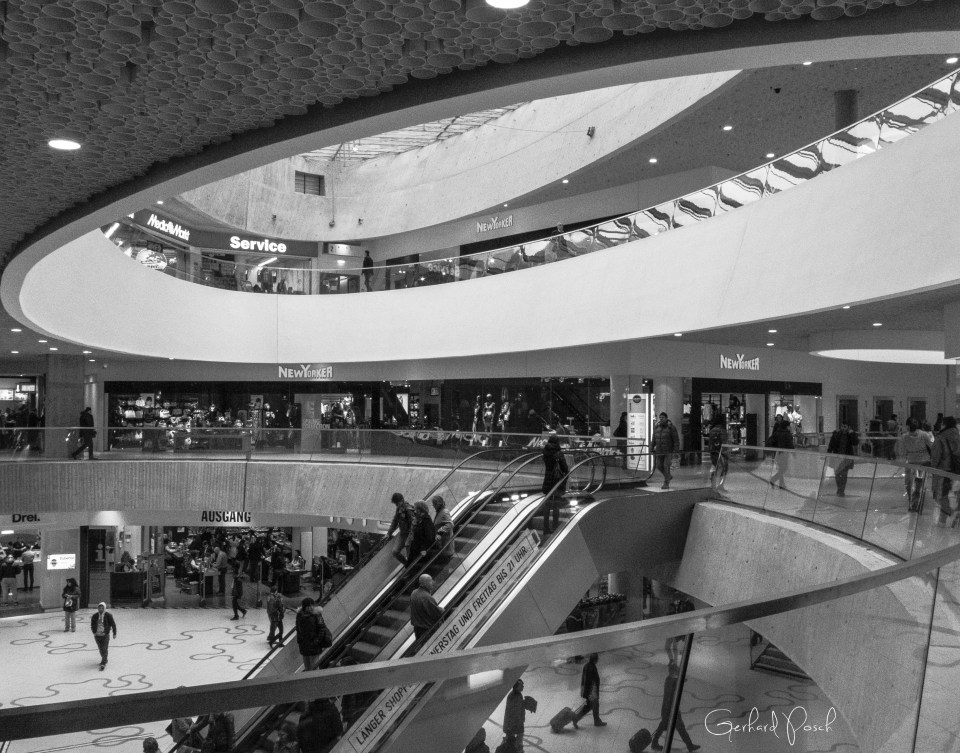 Bahnhof Wien Mitte - Shoppingcenter
